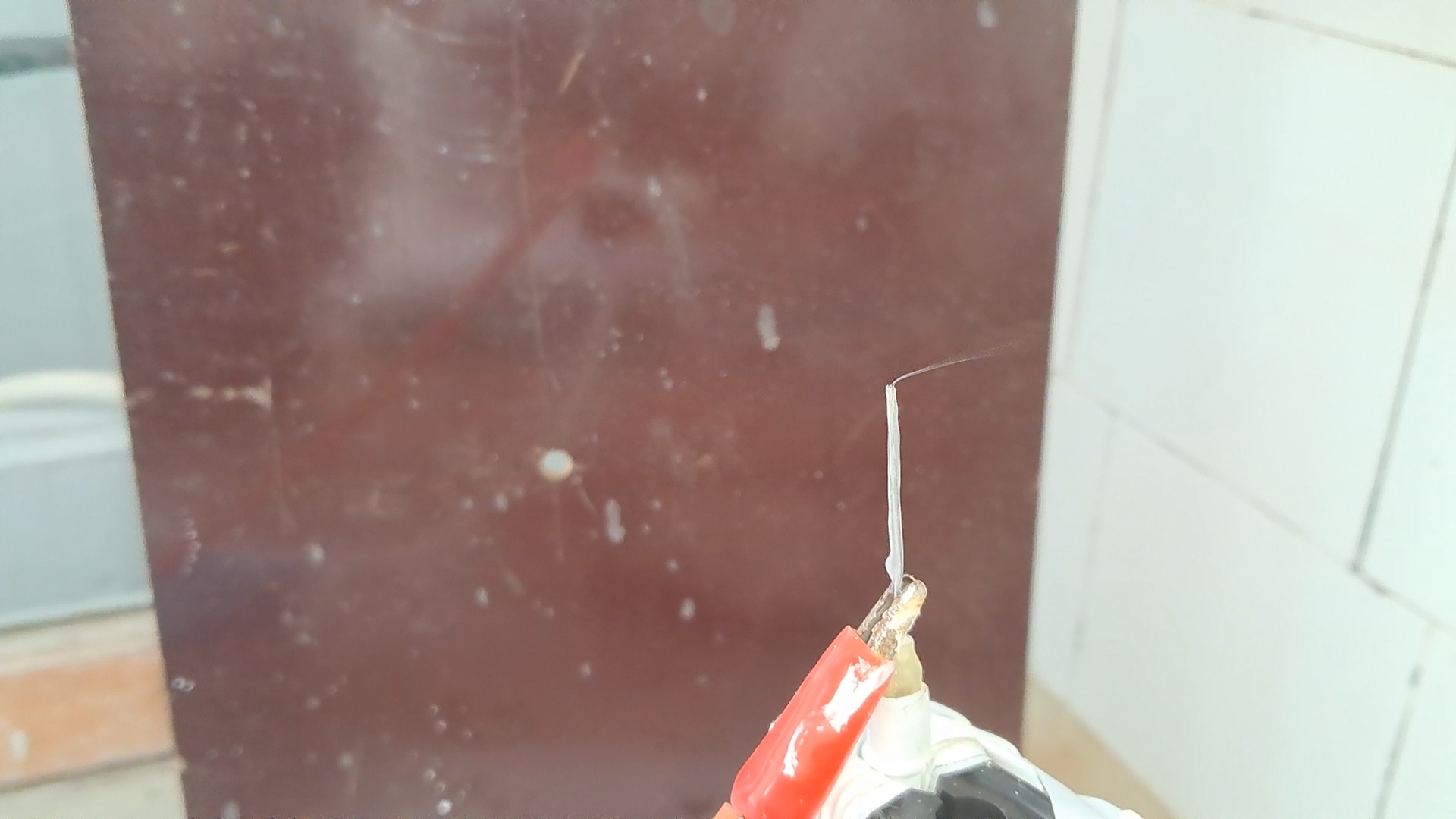 Electrospinning: Solution of PVDF in DMF (Unsuccessful Experiment)